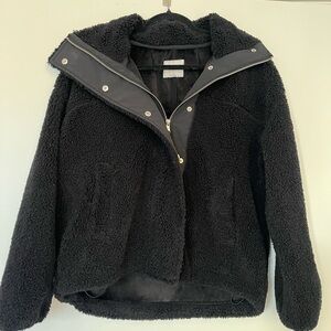 Abercrombie & Fitch Black Teddy Jacket